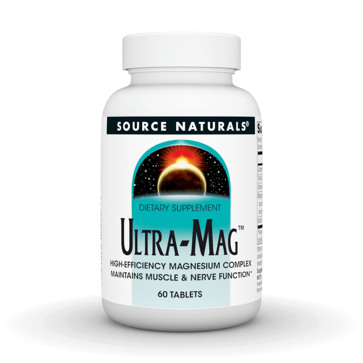 Source Naturals, Inc. Ultra-Mag Hi Efficiency Magnesium 60 Tablet