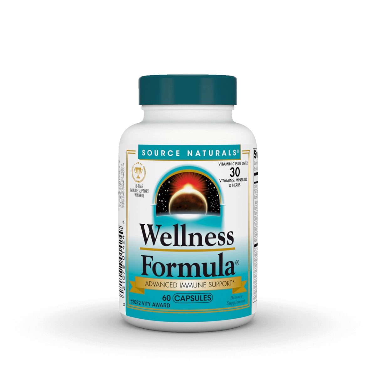 Source Naturals, Inc. Wellness Formula Capsules 60 Capsule