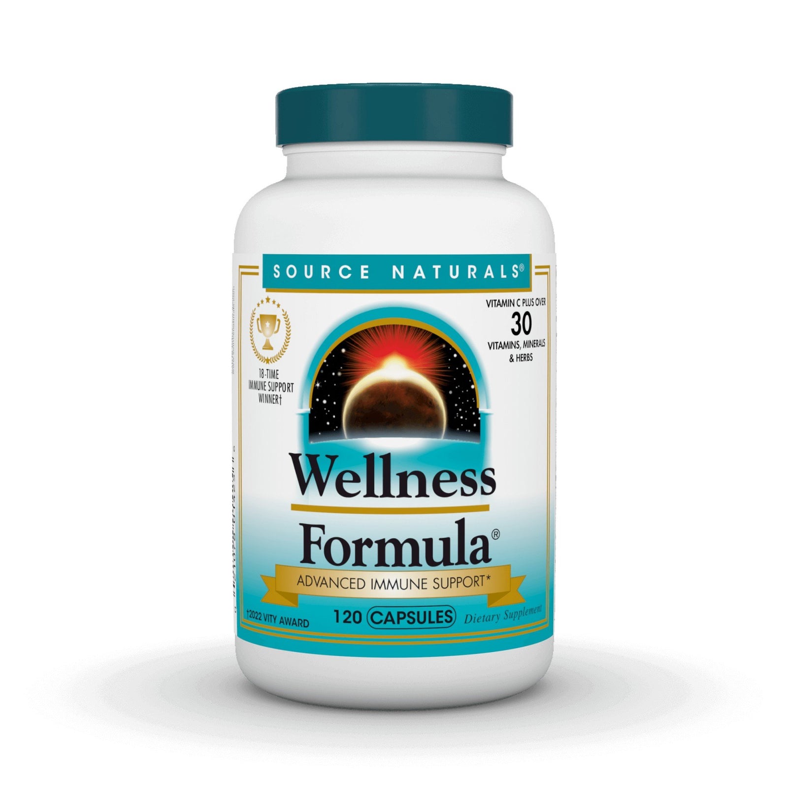 Source Naturals, Inc. Wellness Formula Capsules 120 Capsule