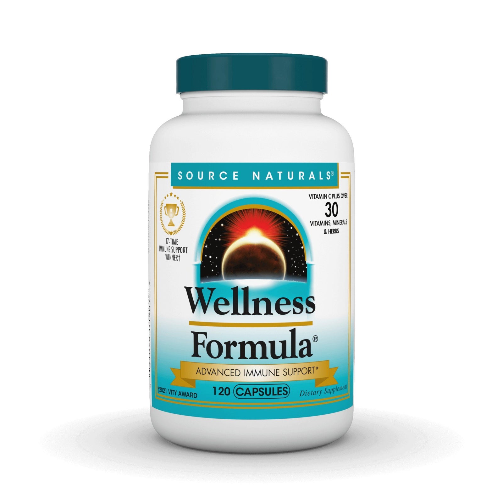 Source Naturals, Inc. Wellness Formula (CA Formula) 120 Capsule