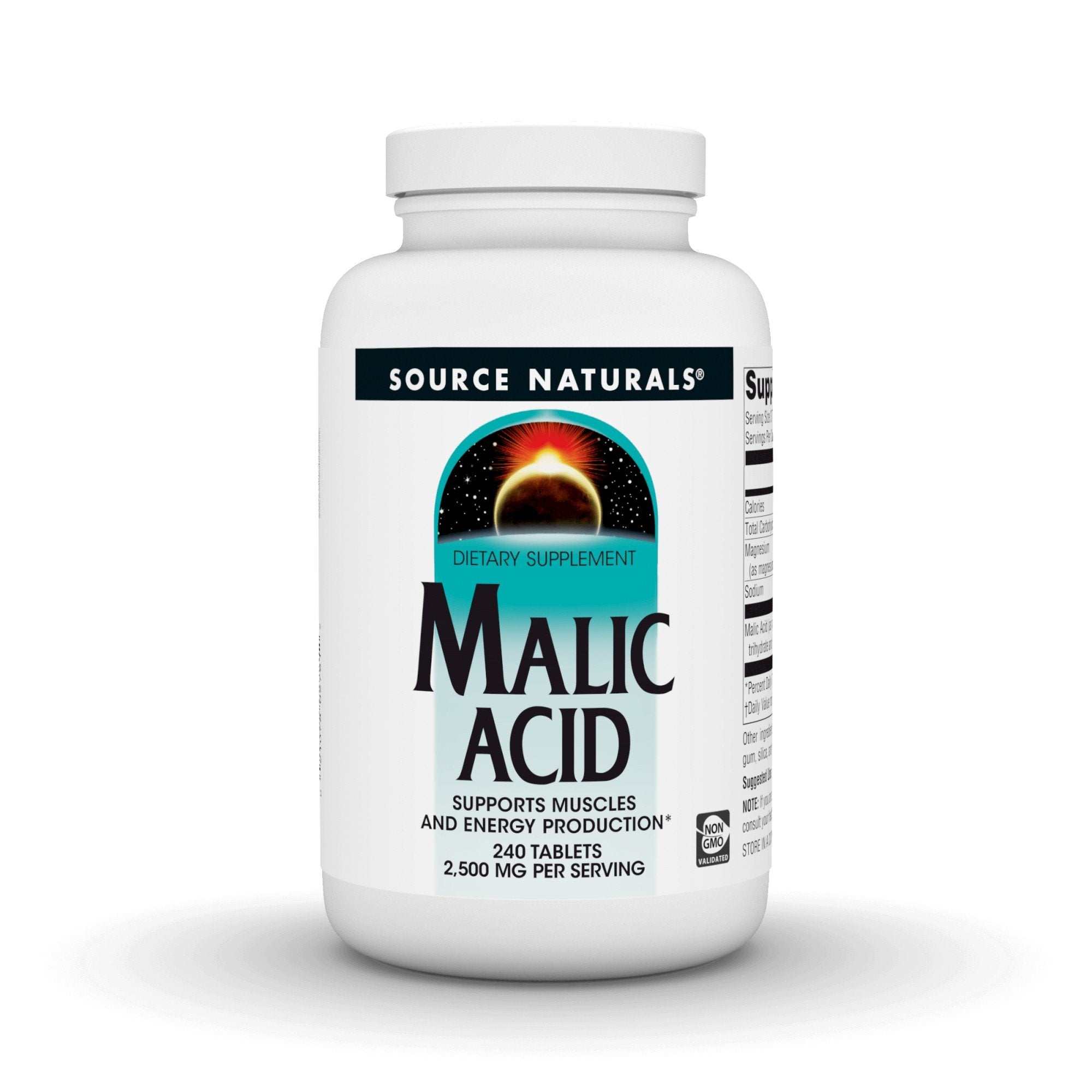 Source Naturals, Inc. Malic Acid 833 mg 240 Tablet