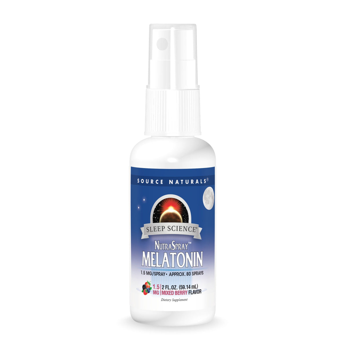 Source Naturals, Inc. Sleep Science Melatonin Nutraspray Mixed Berry 2 oz Liquid