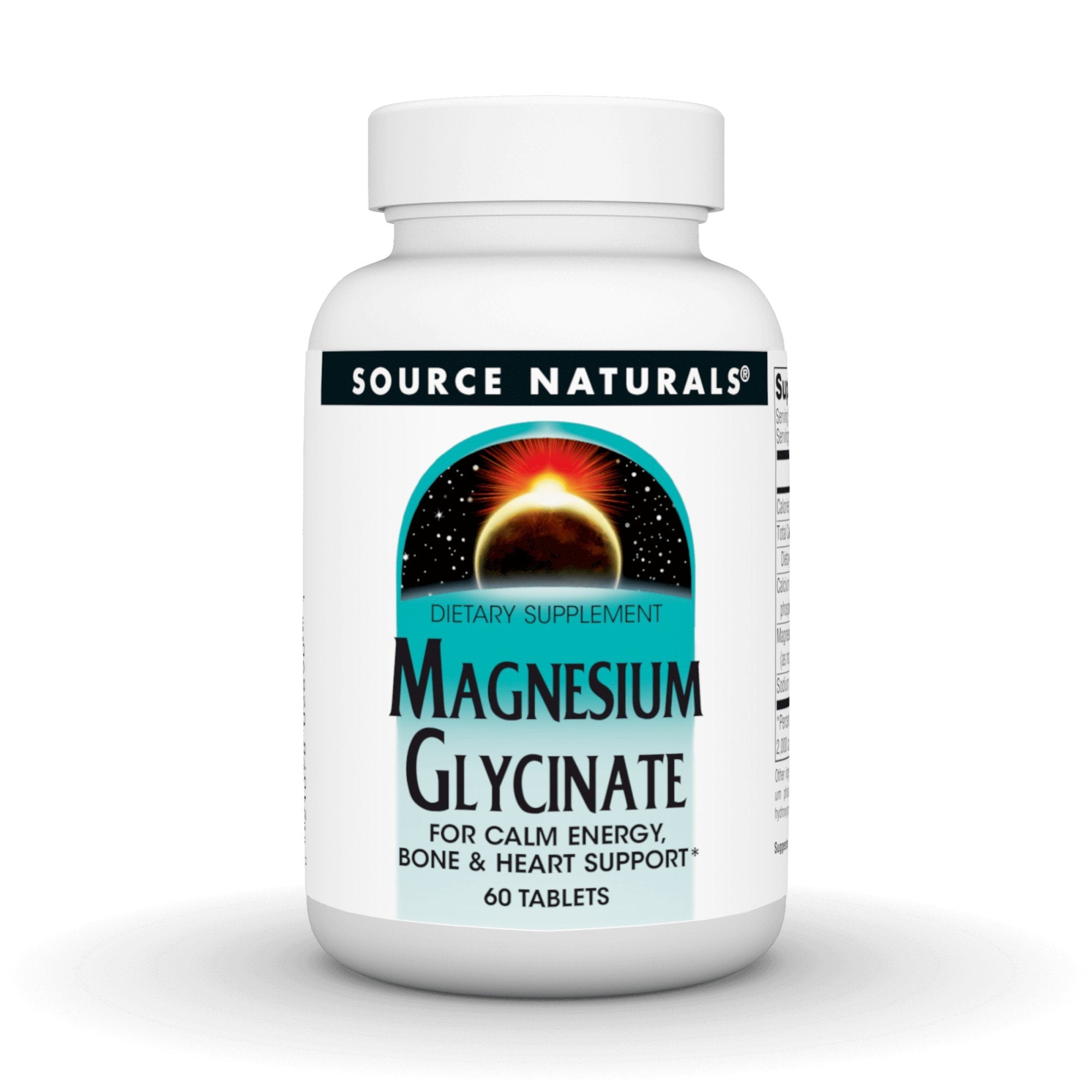 Source Naturals, Inc. Magnesium Glycinate 60 Tablet