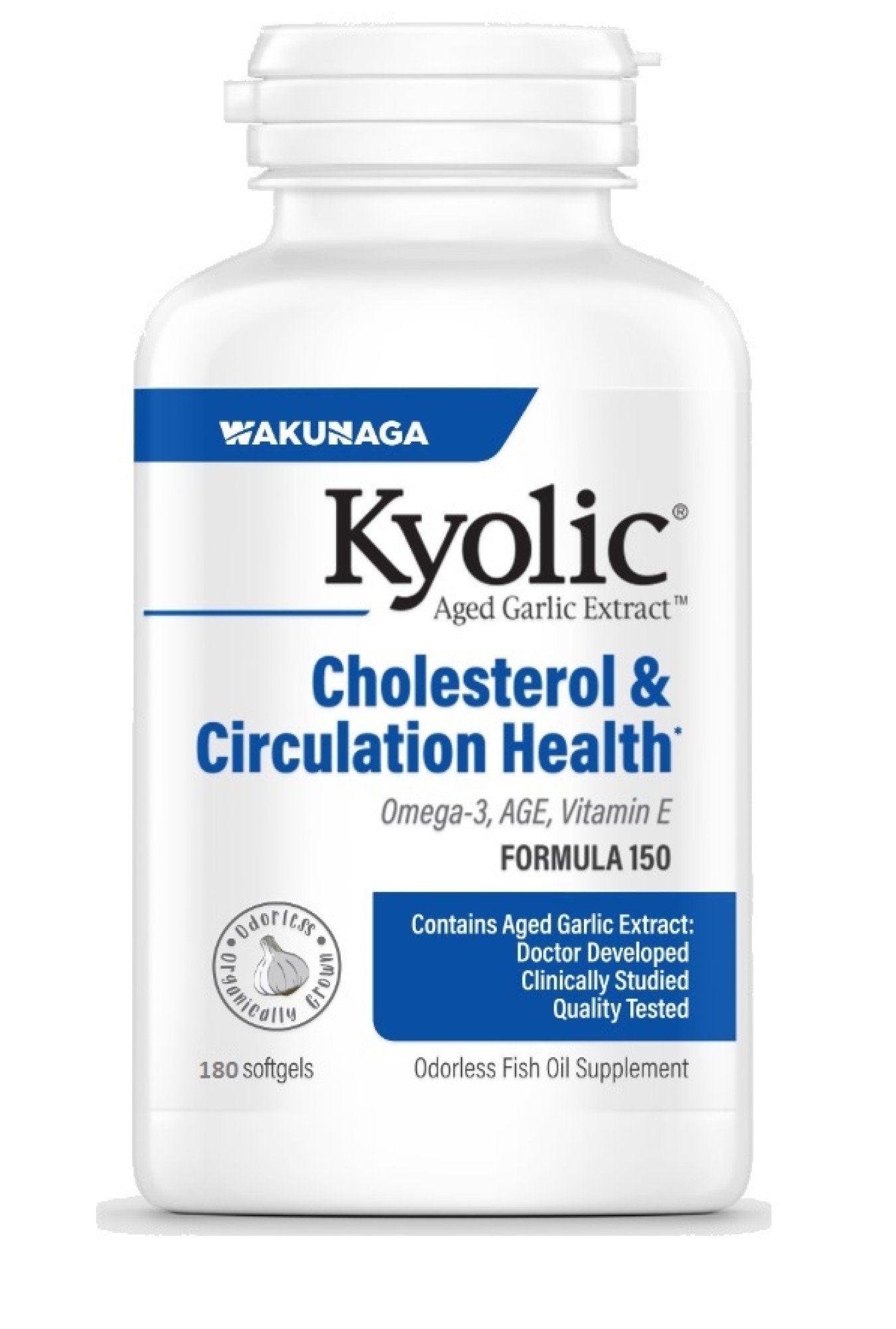 Kyolic Cholesterol and Circulation Health 180 Softgel