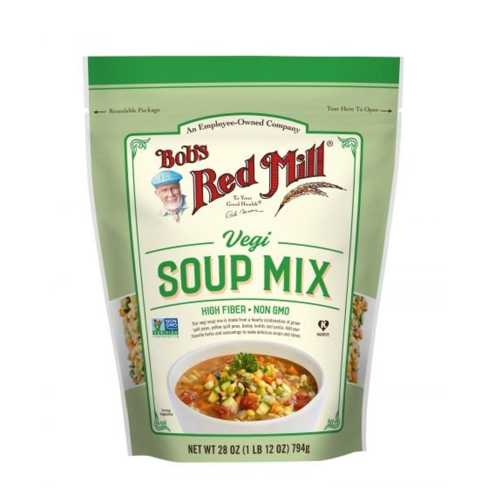 Bobs Red Mill Soup Mix Veggie 28 oz Bag