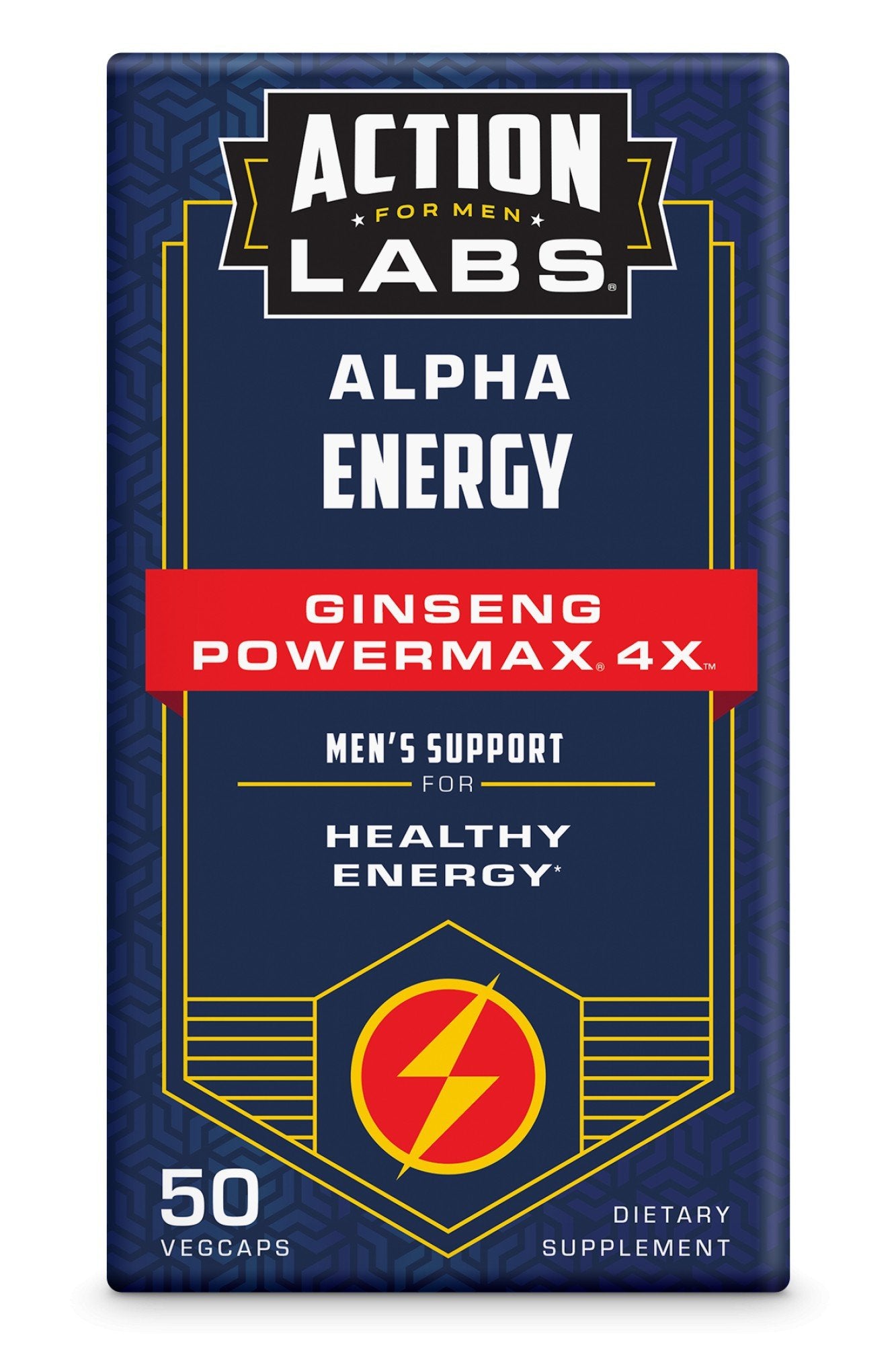 Action Labs Ginseng PowerMax 4X 50 Capsule