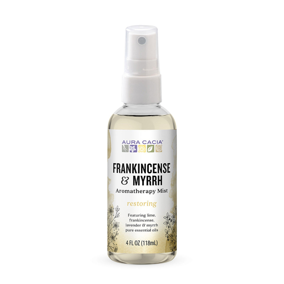 Aura Cacia Frankincense &amp; Myrrh Mist 0.25 fl oz Spray