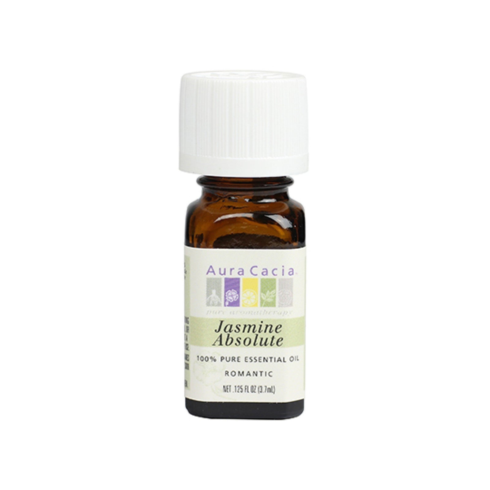 Aura Cacia Jasmine Absolute Essential Oil 0.125 fl oz Liquid