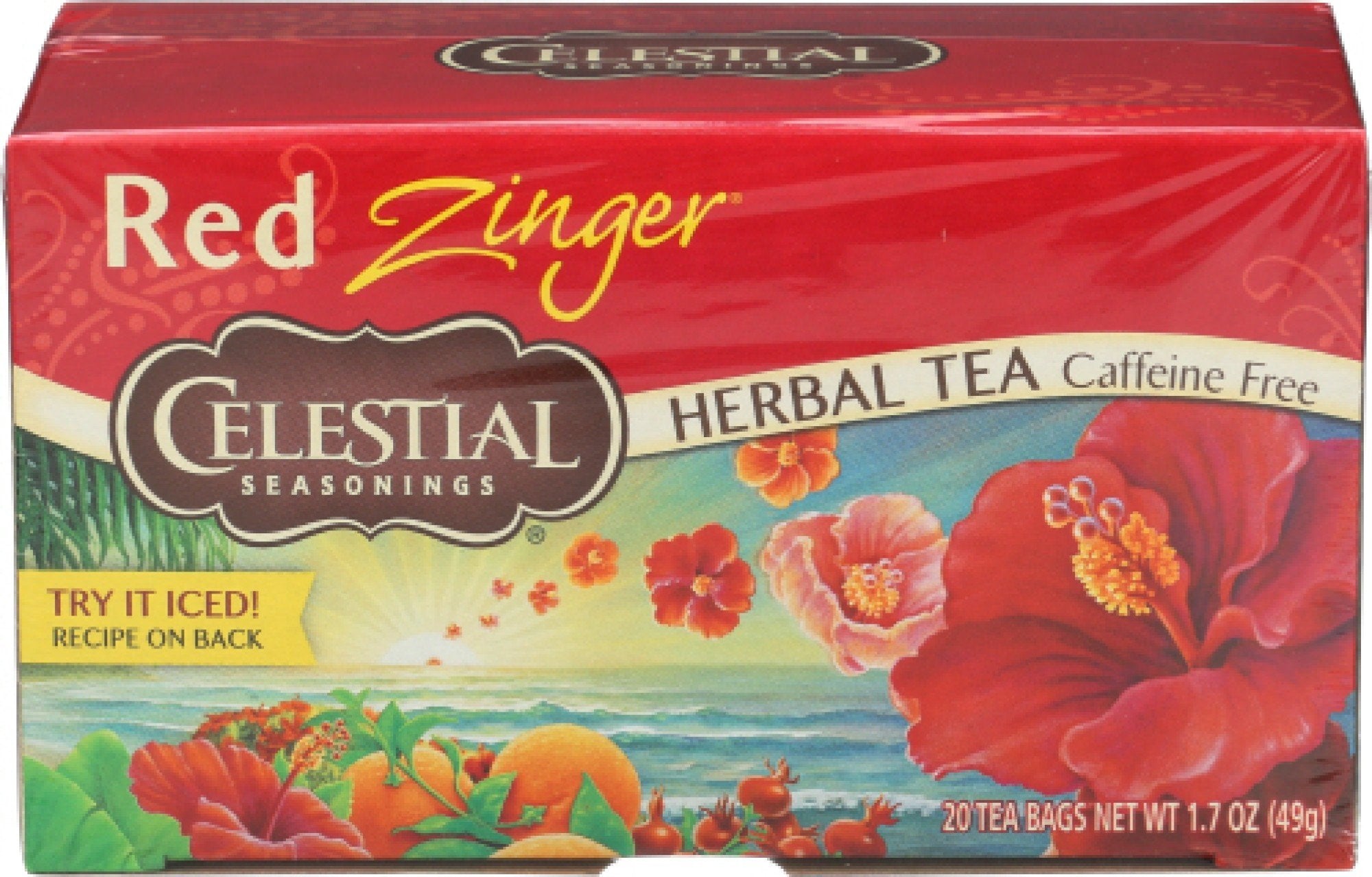 Celestial Seasonings Red Zinger Tea 20 Bag