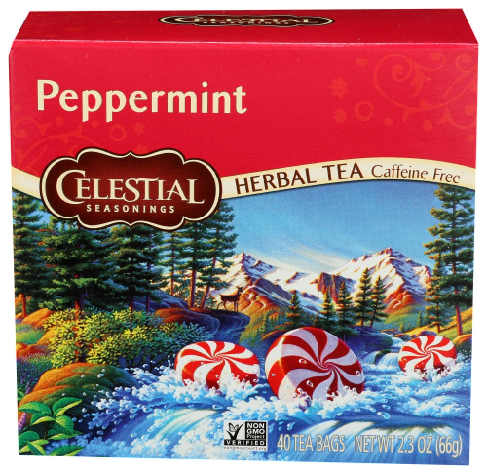 Celestial Seasonings Peppermint Tea 40 Bag