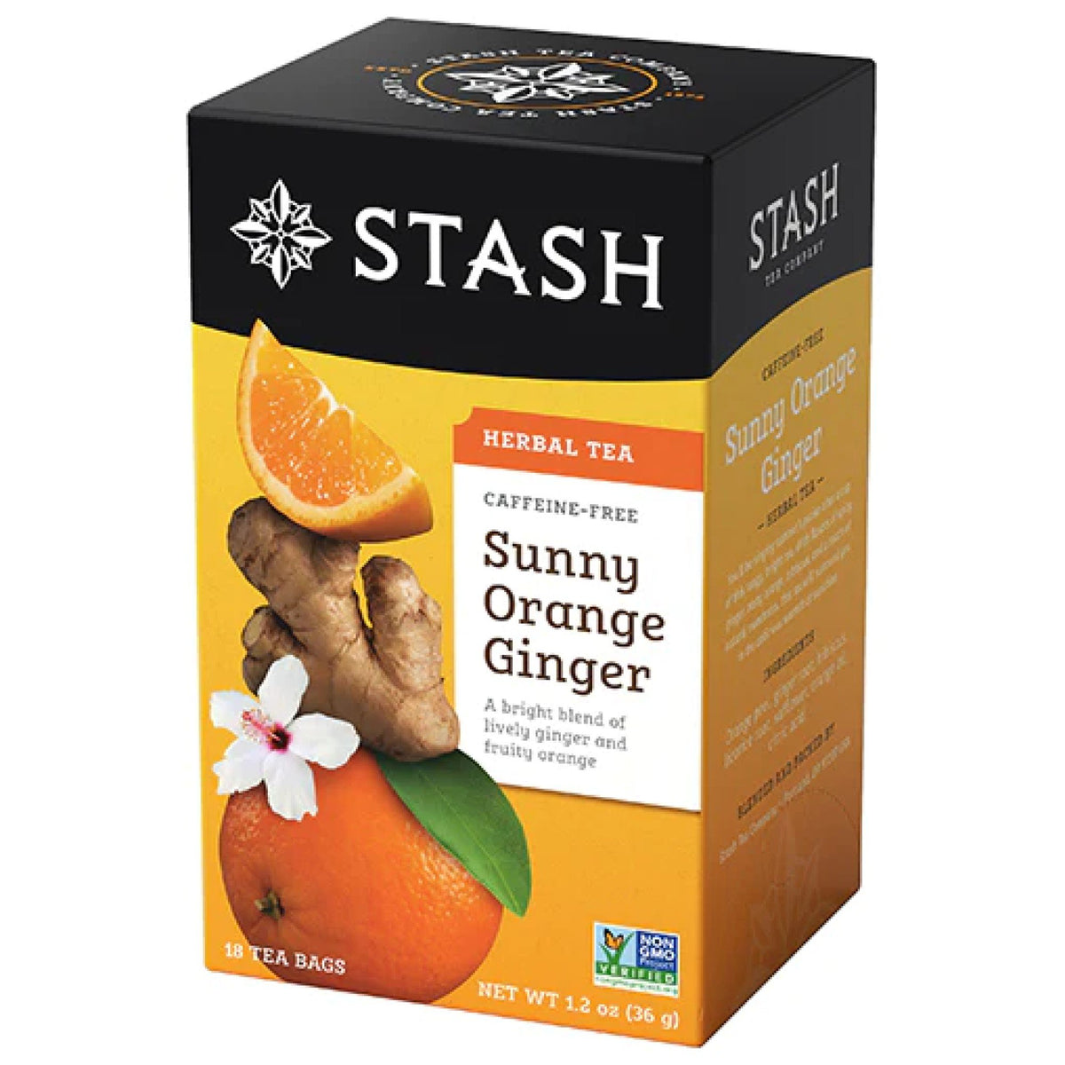 Stash Tea Sunny Orange Ginger Tea 18 Bag