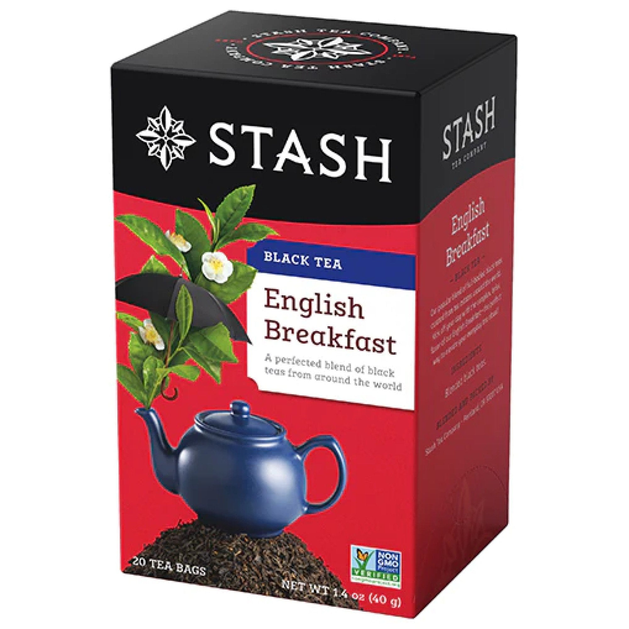 Stash Tea Black Tea-English Breakfast 20 Bag