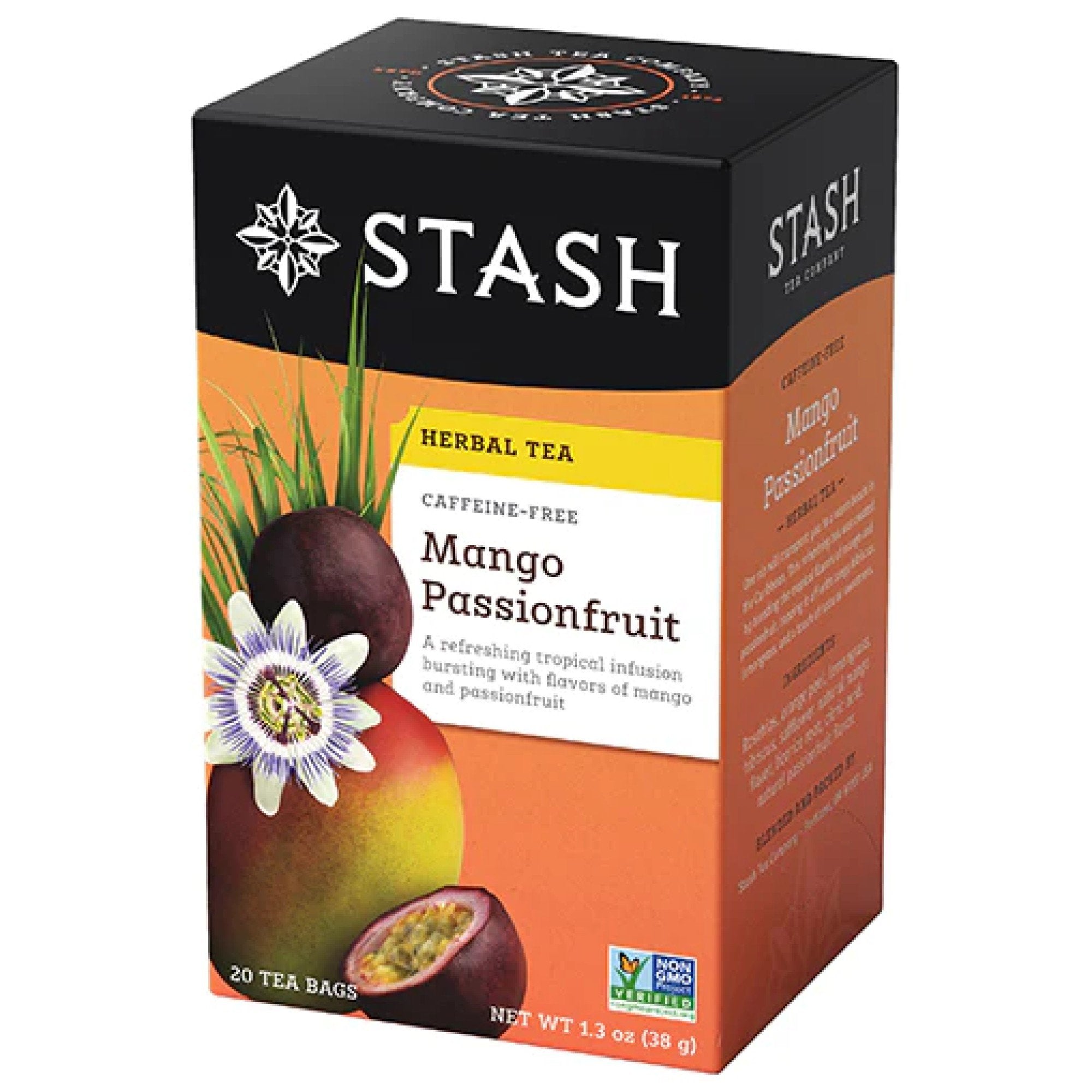 Stash Tea Herbal Tea-Mango Passionfruit 20 Bag