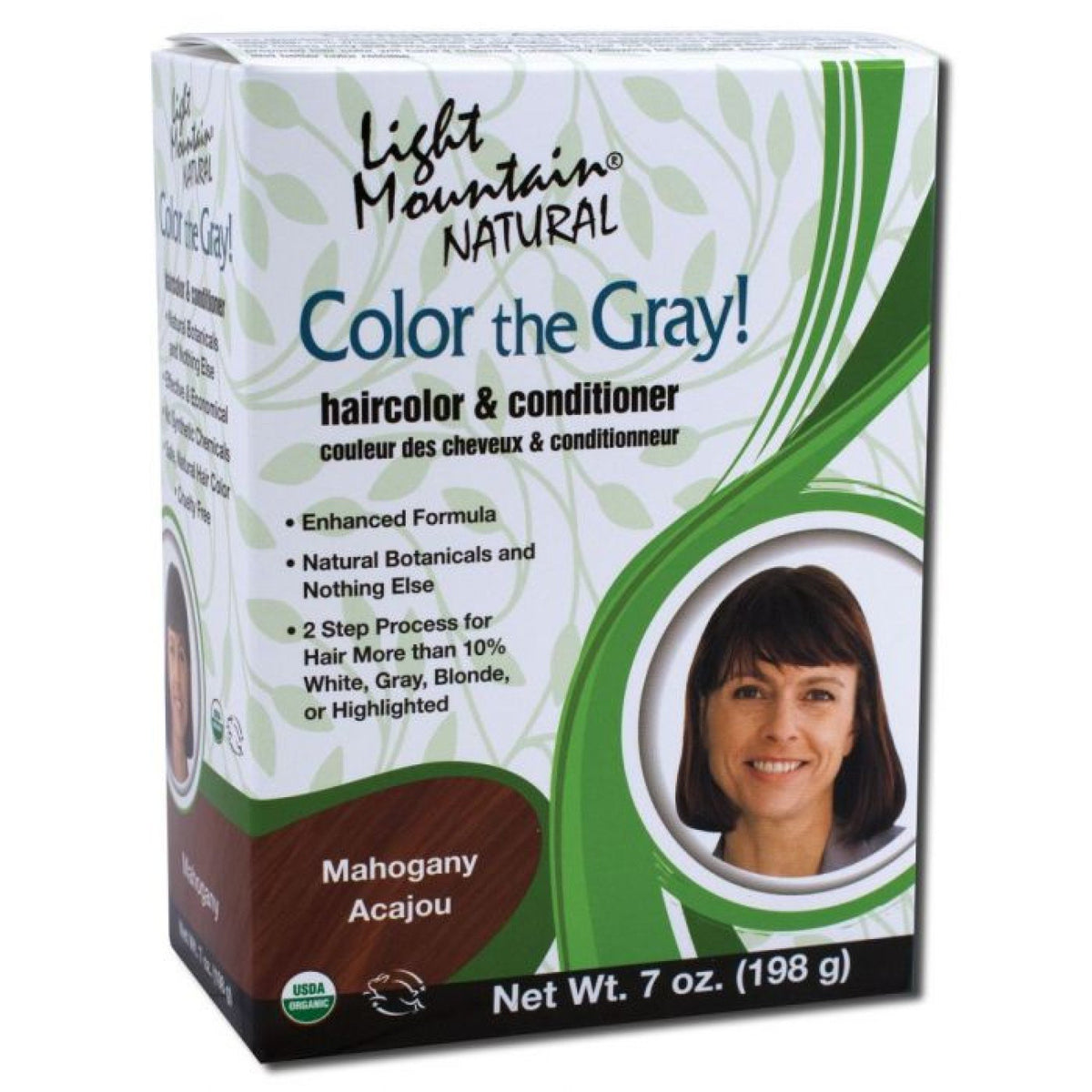 Light Mountain Color the Gray - Mahogany 7 oz Powder