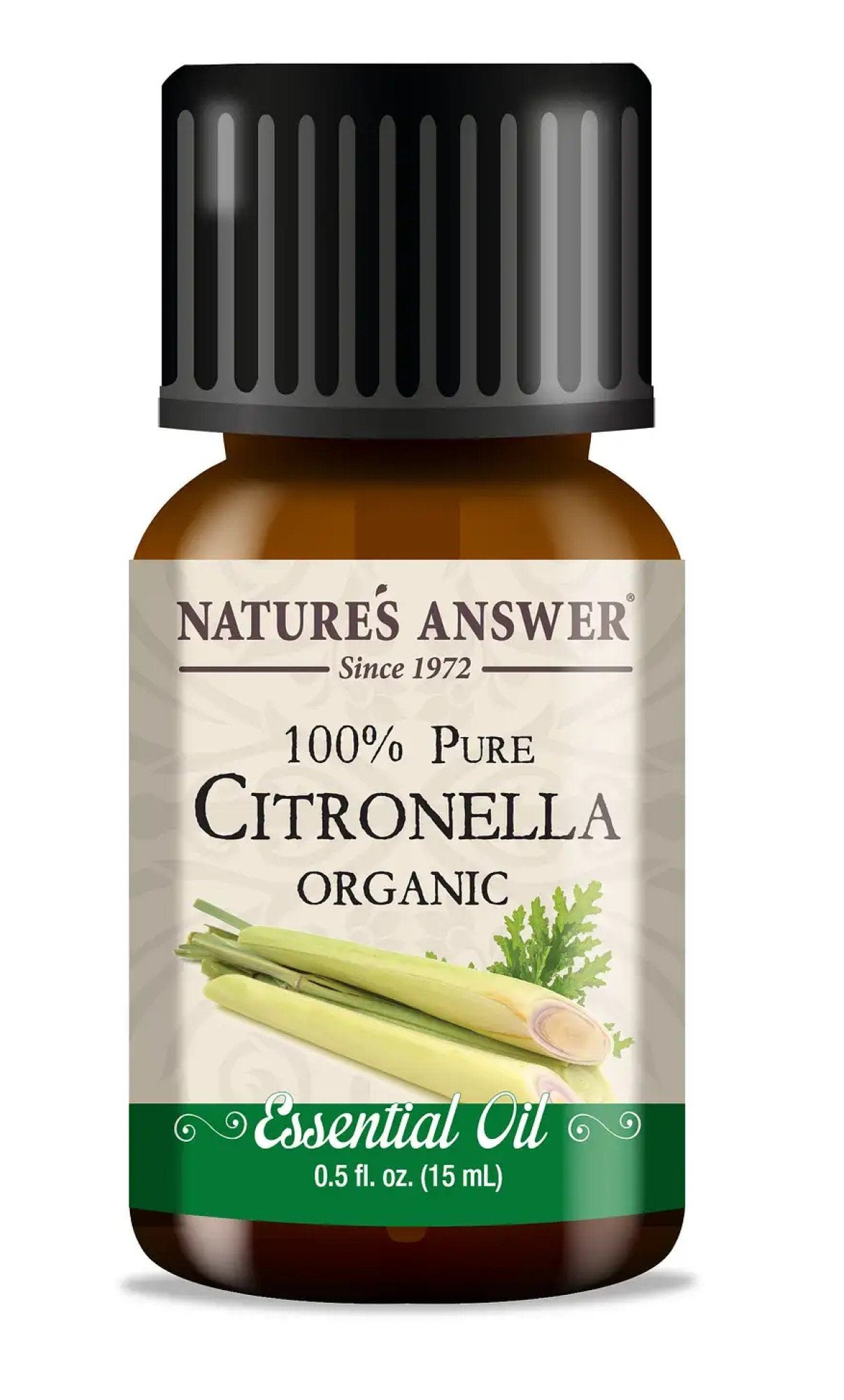 Nature's Answer Essential OIl Organic Citronella 0.5 oz Liquid