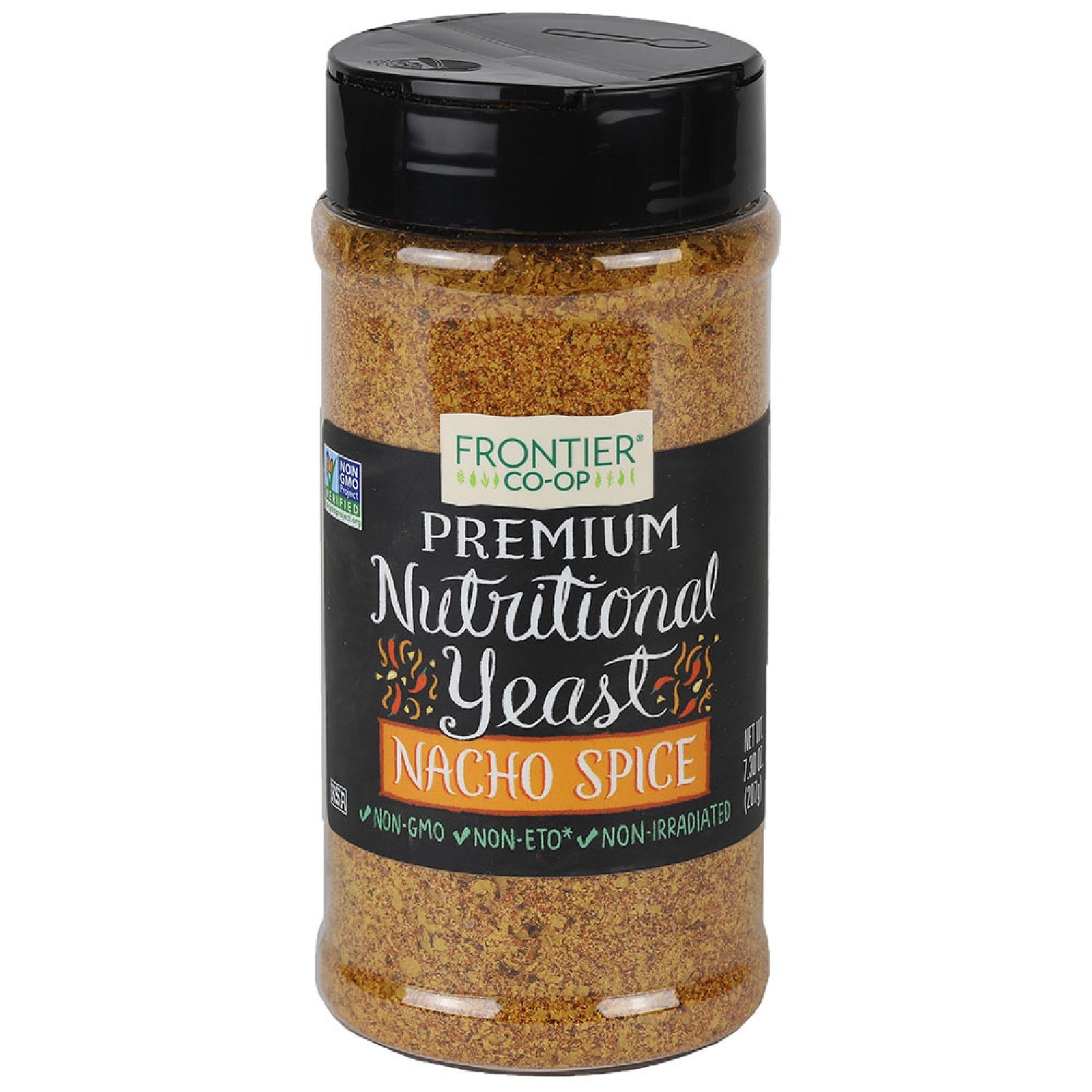 Frontier Natural Products Nacho Spice Nutritional Yeast Blend 7.30 oz Powder