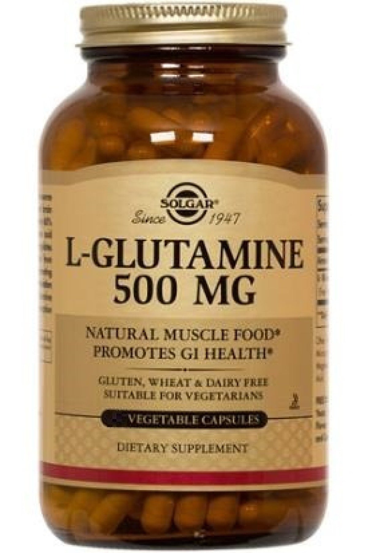 Solgar L-Glutamine 500mg 100 VegCap