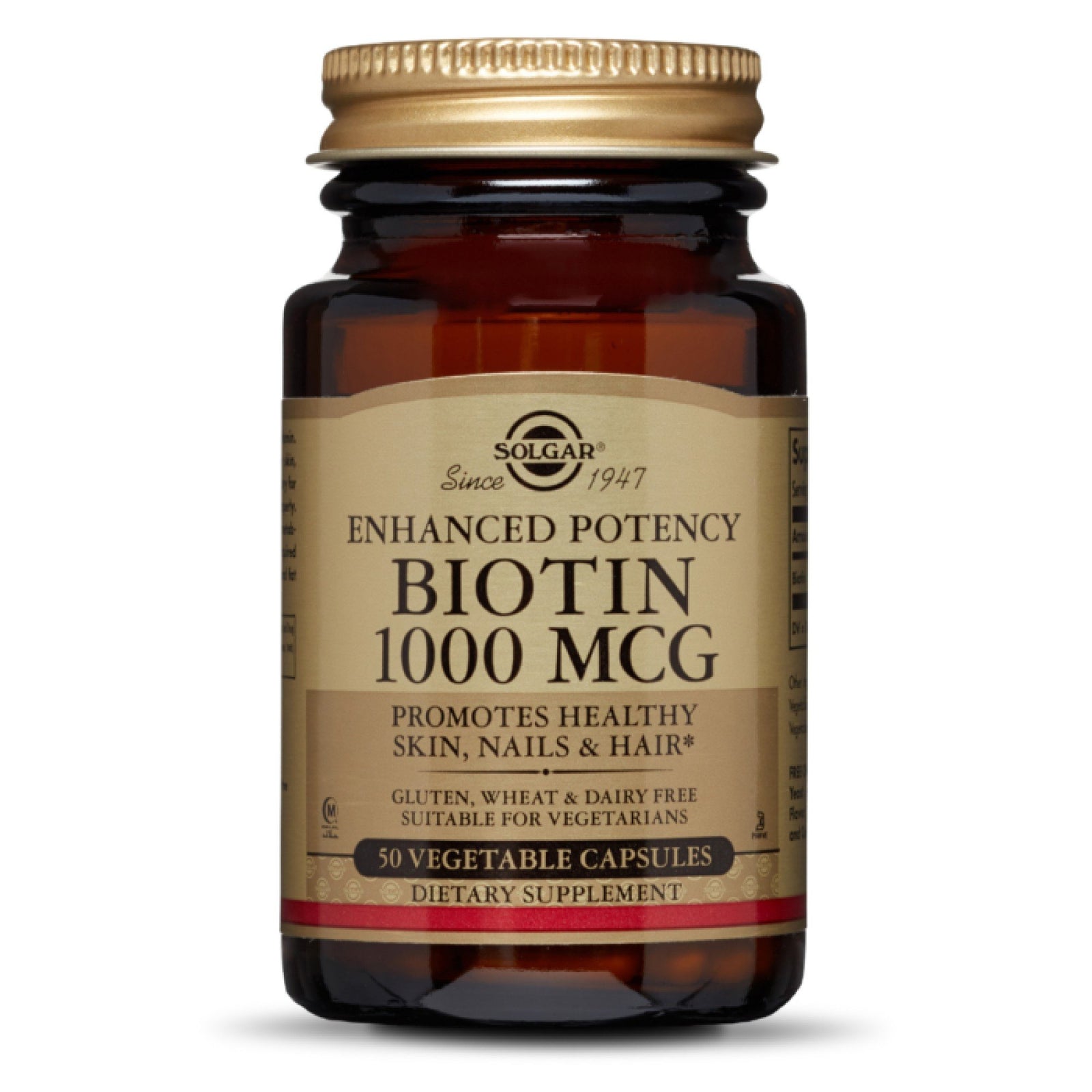 Solgar Biotin 1000mcg 100 VegCap