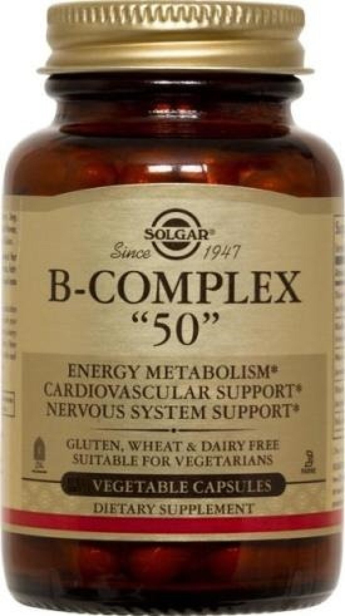 Solgar B-Complex 50 100 VegCap