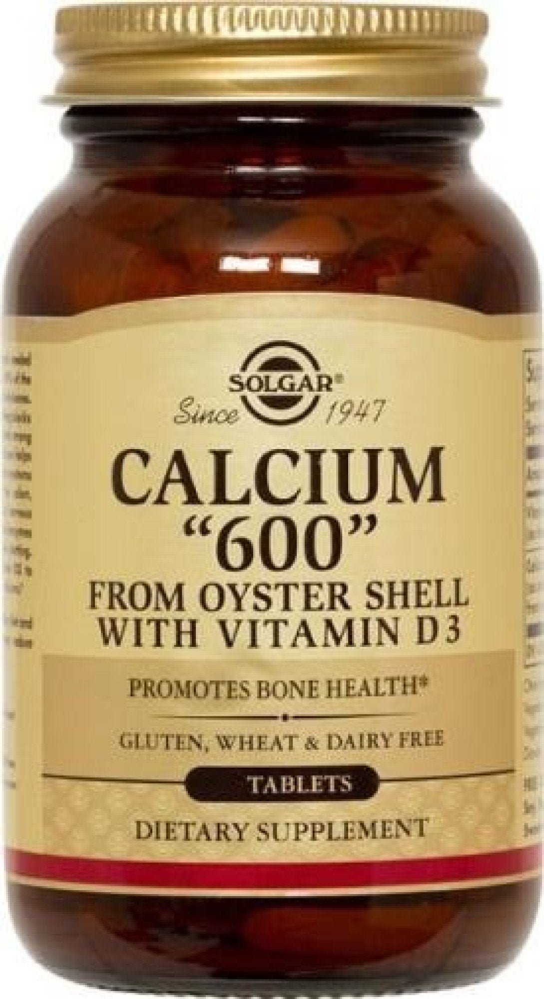 Solgar Calcium 600 (Oyster Shell Calcium) 240 Tablet