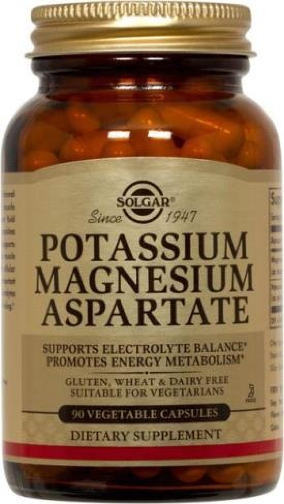 Solgar Potassium Magnesium Aspartate 90 VegCap