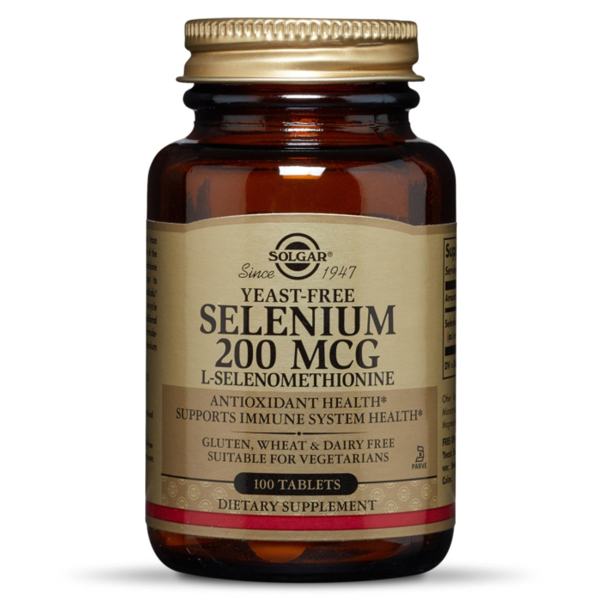 Solgar Selenium Yeast-Free 200mcg 100 Tablet