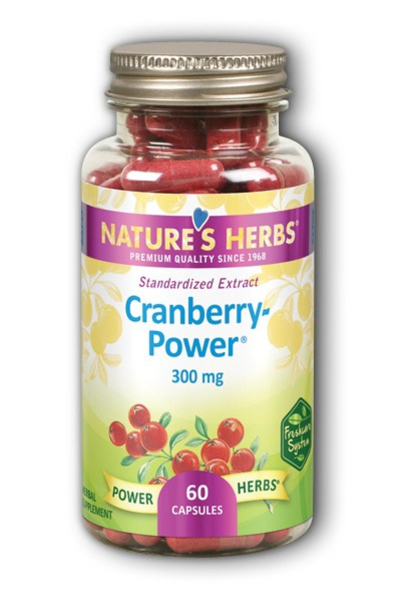 Nature's Herbs Cranberry-Power 60 Capsule