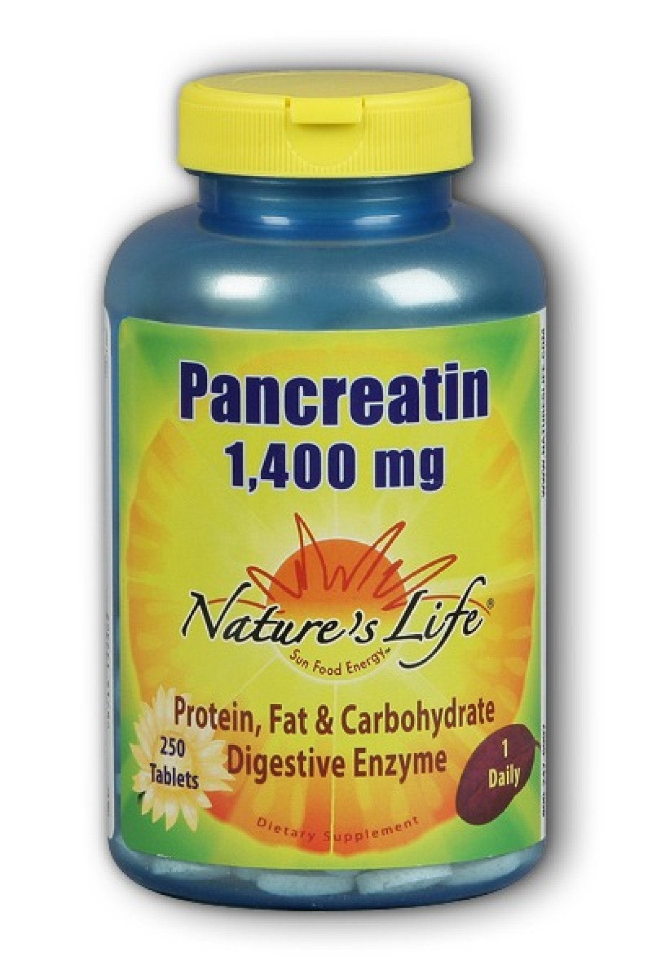 Natures Life Pancreatin 1400mg 250 Tablet