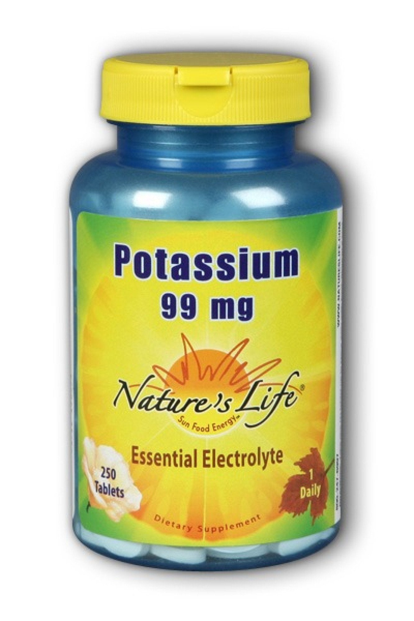 Natures Life Potassium 99mg - Vegetarian 250 Tablet