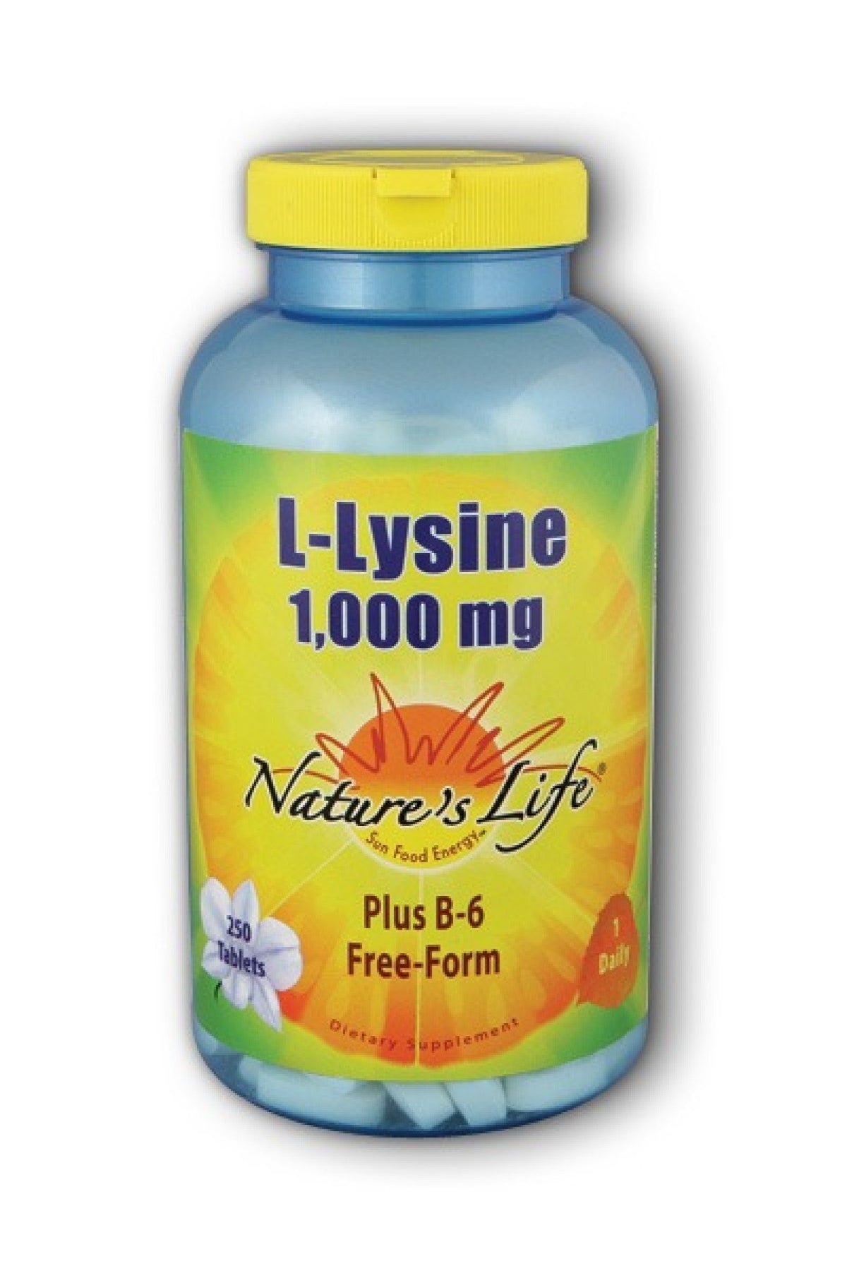 Natures Life L-Lysine 1000mg - Vegetarian 250 Tablet