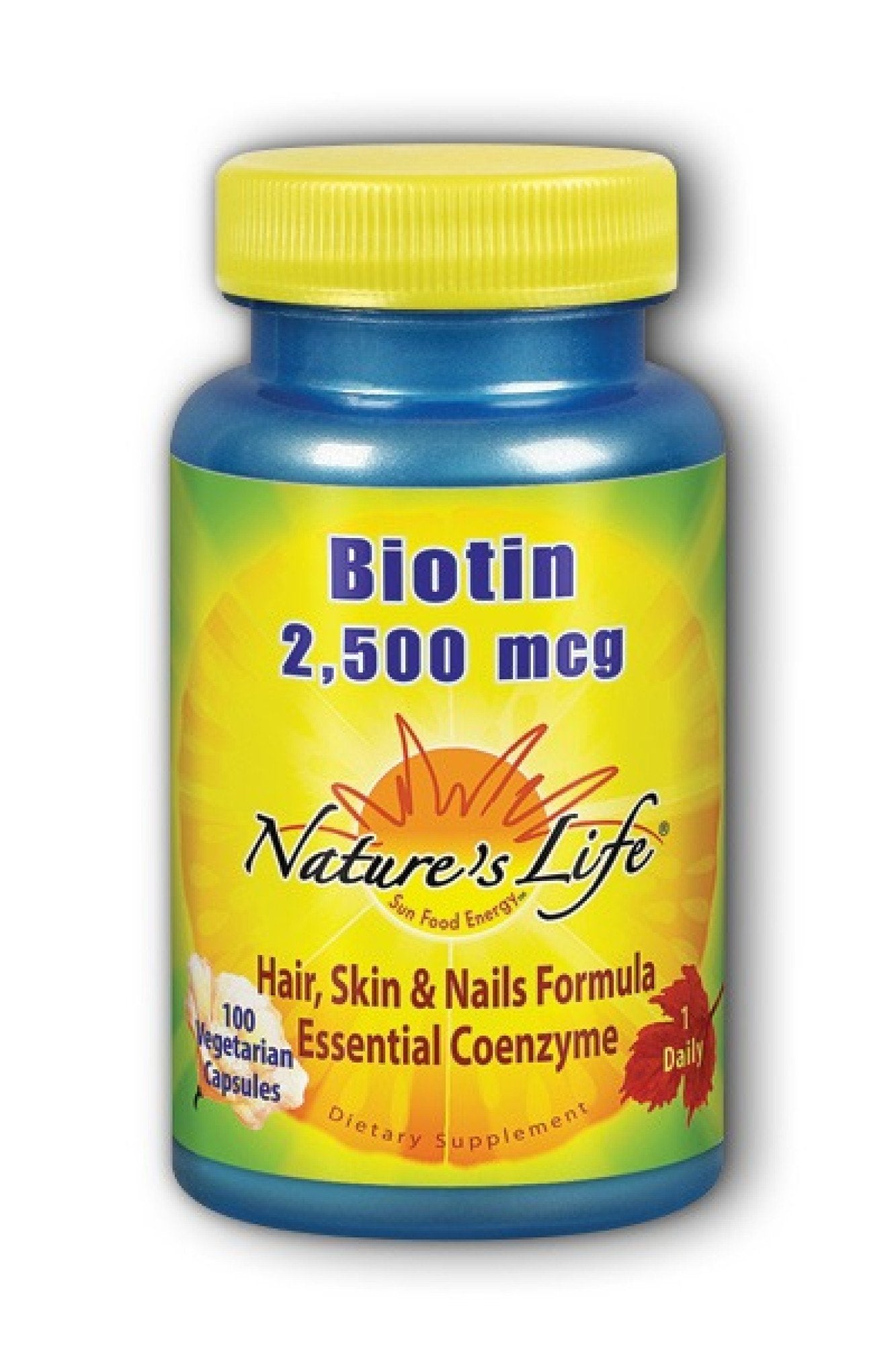 Natures Life Biotin 2500mcg 100 Capsule