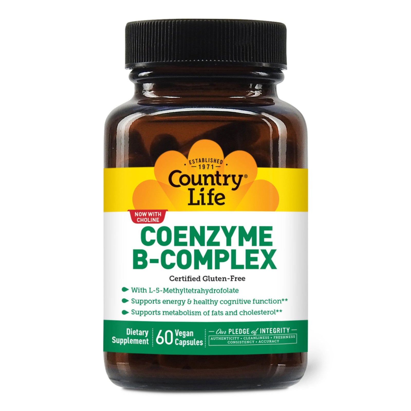 Country Life Coenzyme B-Complex 60 VegCap