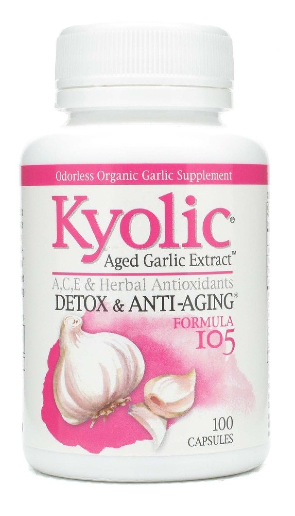 Kyolic Detox &amp; Anti-aging Antioxidant Formula 105 100 Capsule