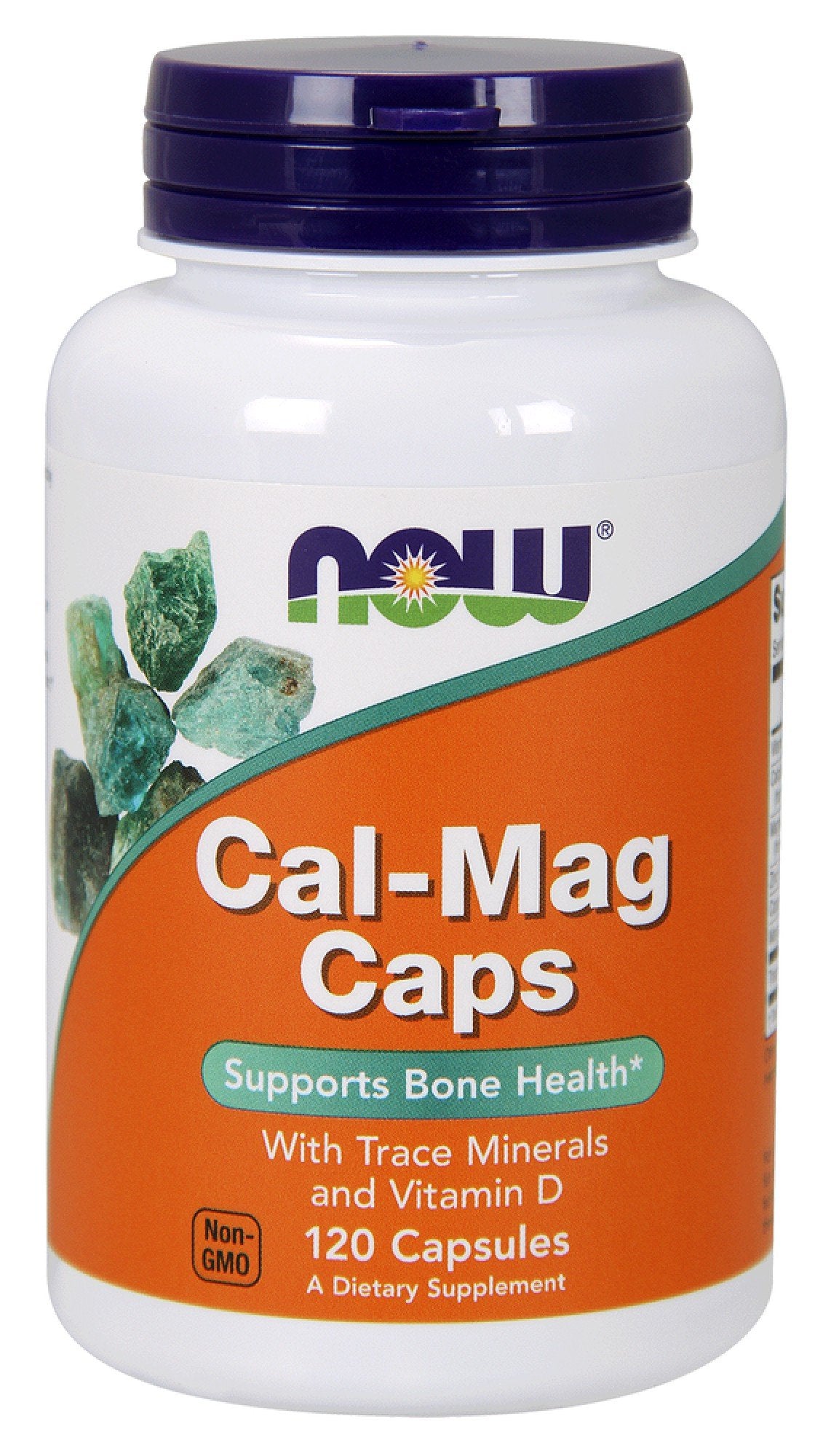 Now Foods Calcium-Magnesium With Zinc, Copper &amp; Trace Minerals 120 Capsule
