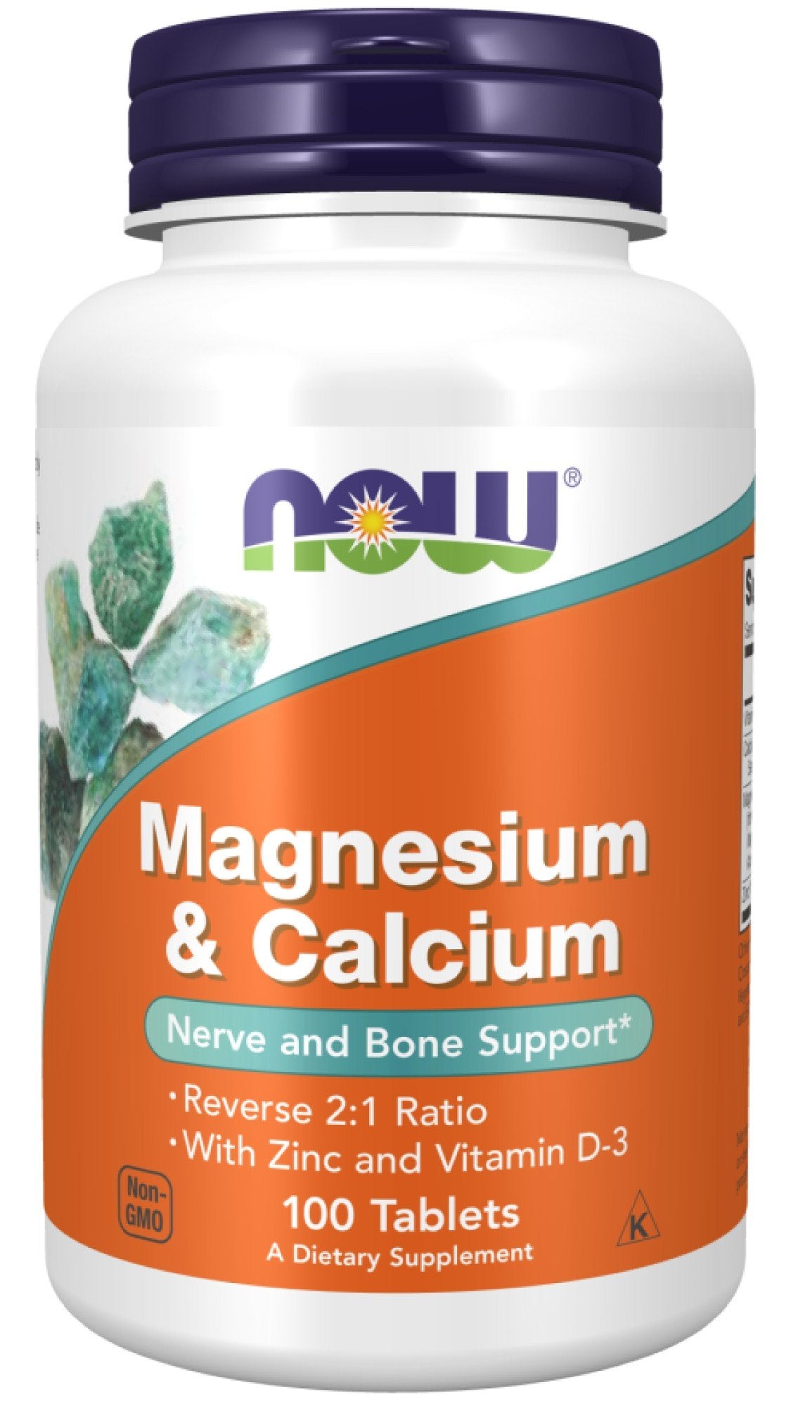 Now Foods Magnesium & Calcium 1:2 Ratio 100 Tablet