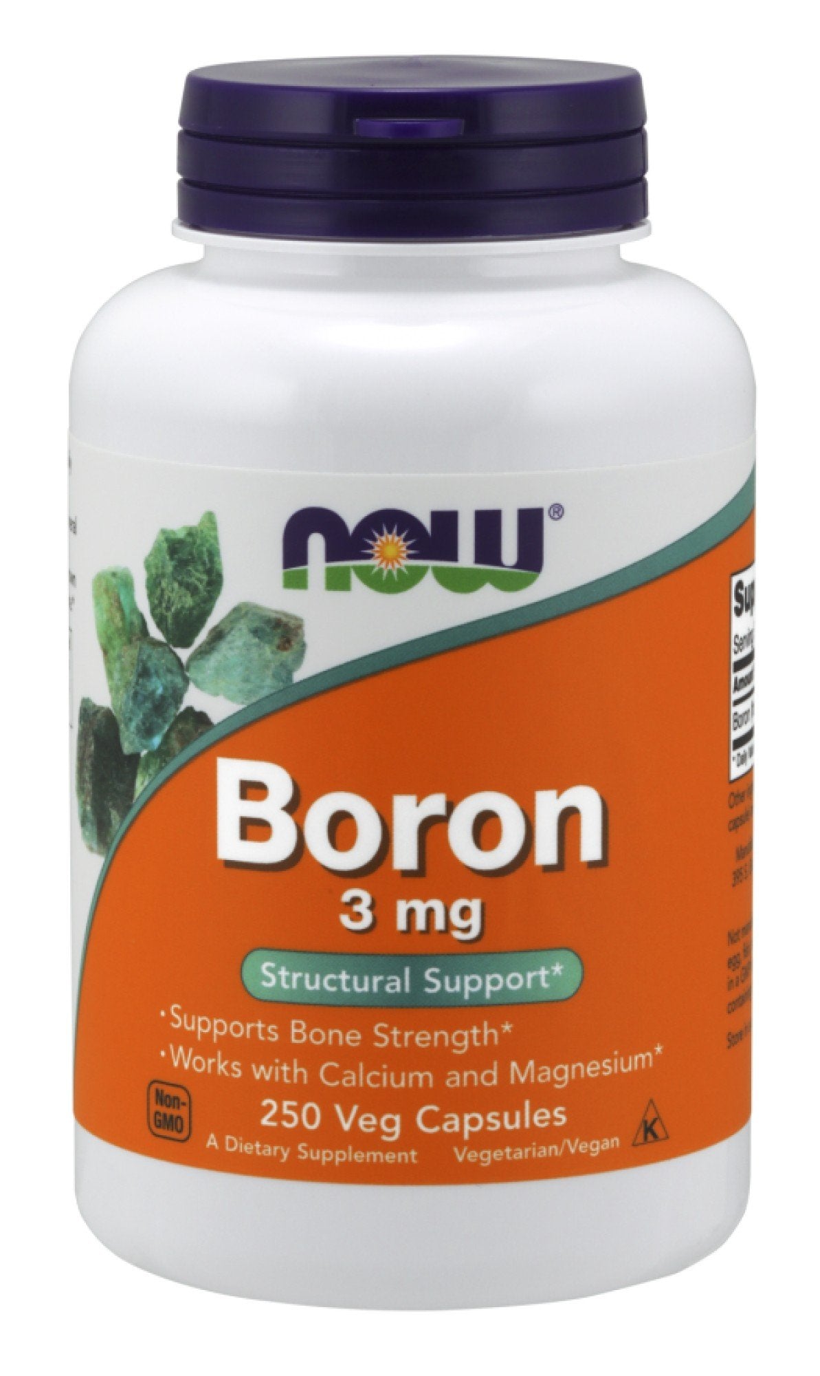 Now Foods Boron 3mg 250 Capsule