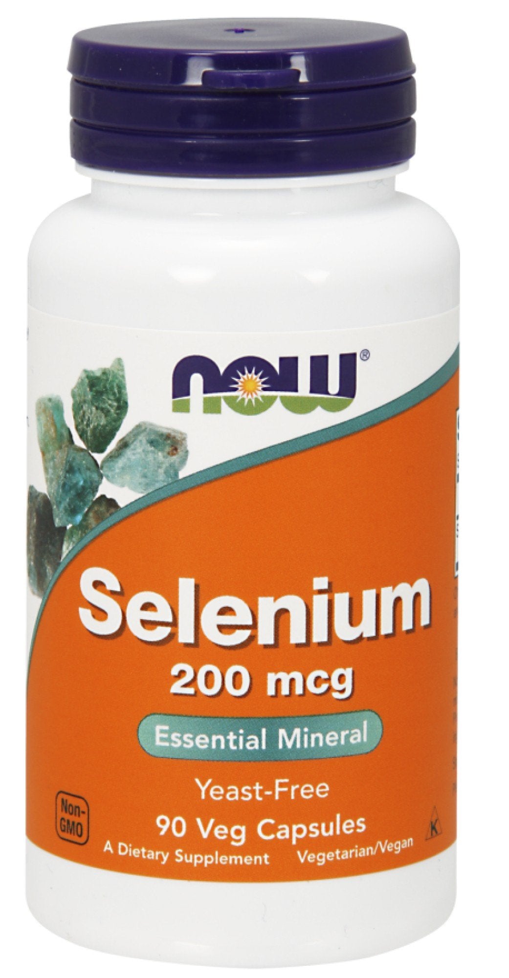 Now Foods Selenium 200mcg 90 Capsule