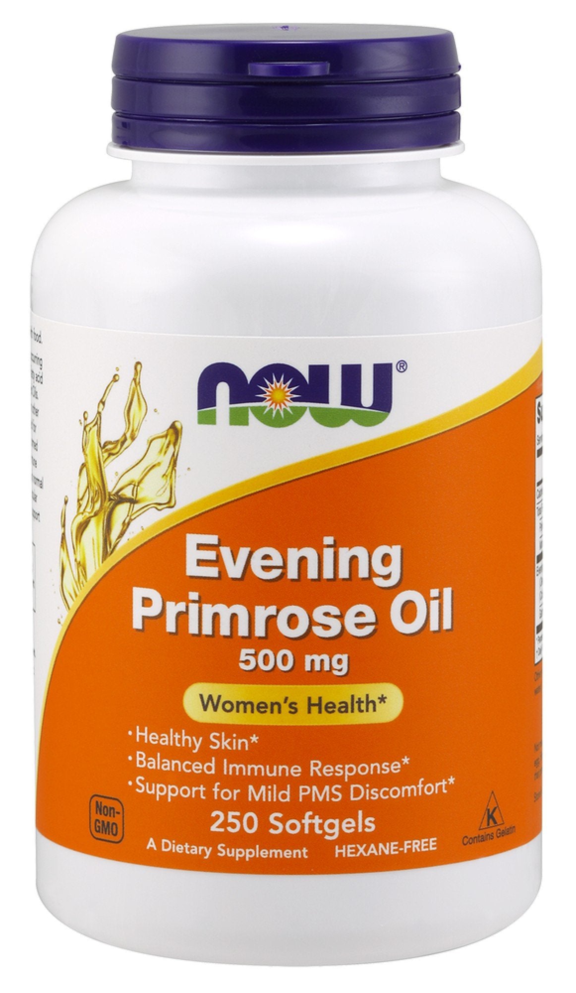 Now Foods Evening Primrose 500mg 250 Softgel