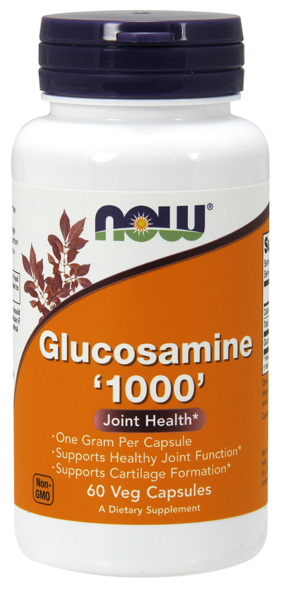 Now Foods Glucosamine HCL 1000mg 60 Capsule