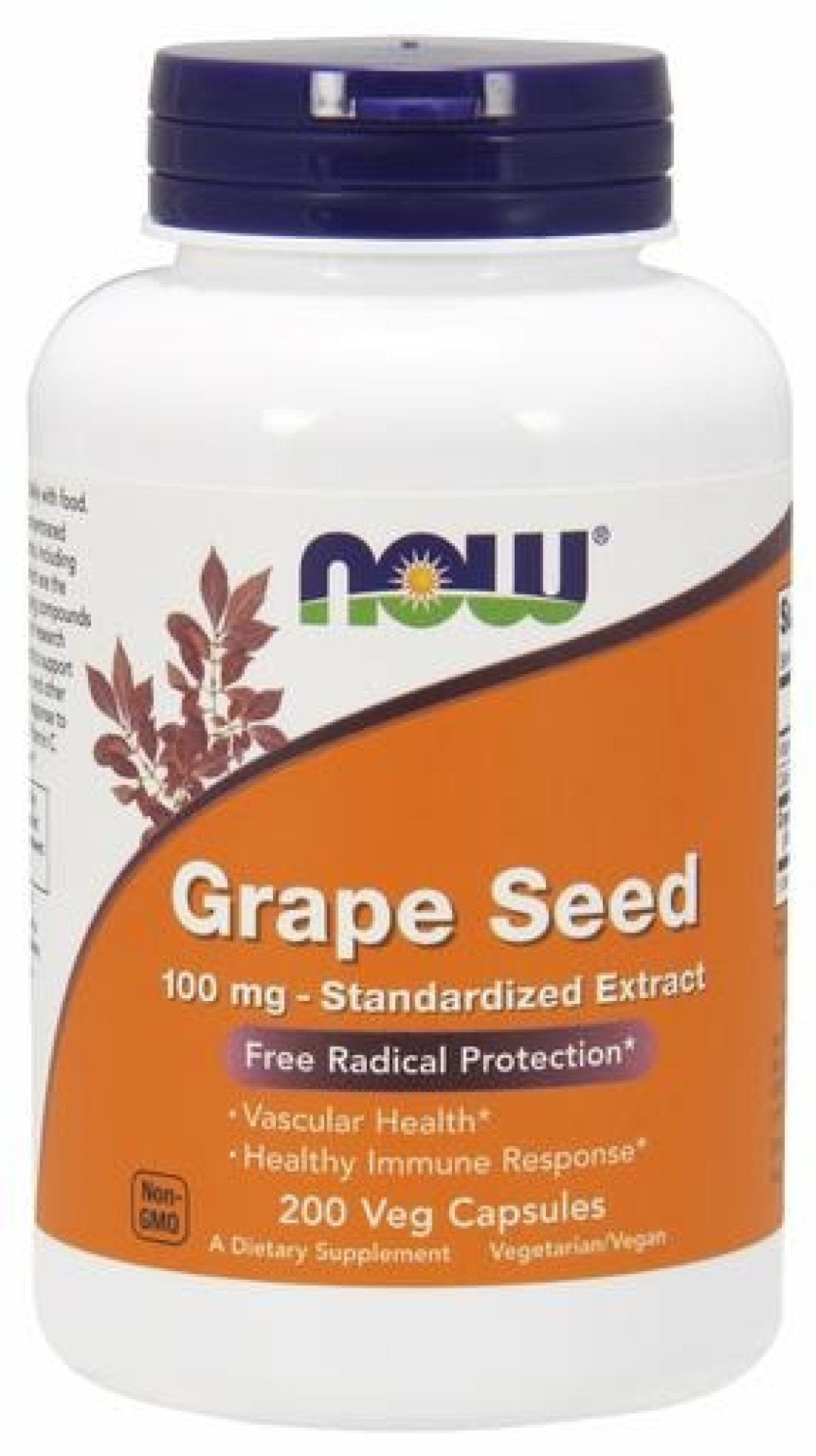 Now Foods Grape Seed Antioxidant 100mg 200 Capsule