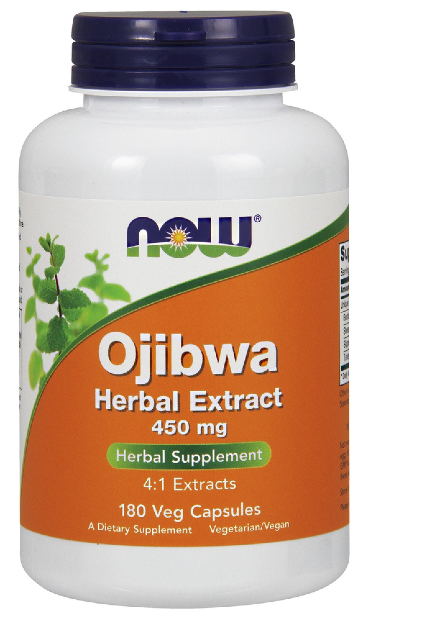 Now Foods Ojibwa Herbal Extract 450mg 180 Capsule