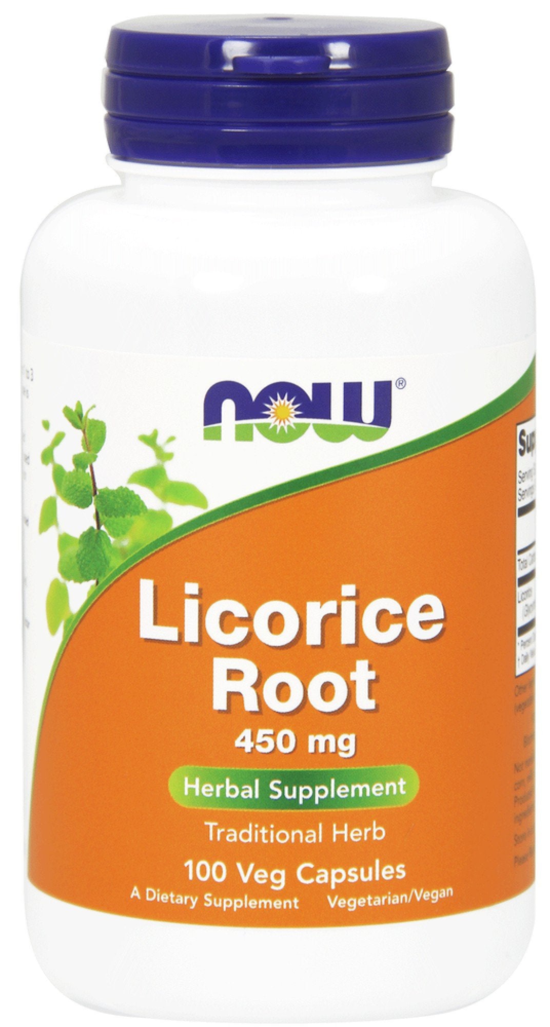 Now Foods Licorice Root 450mg 100 Capsule