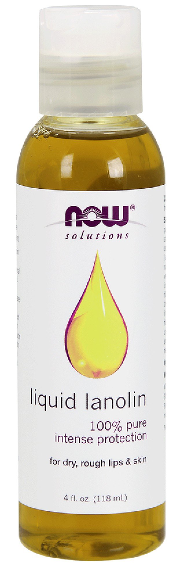 Now Foods Liquid Lanolin Pure 4 oz Liquid