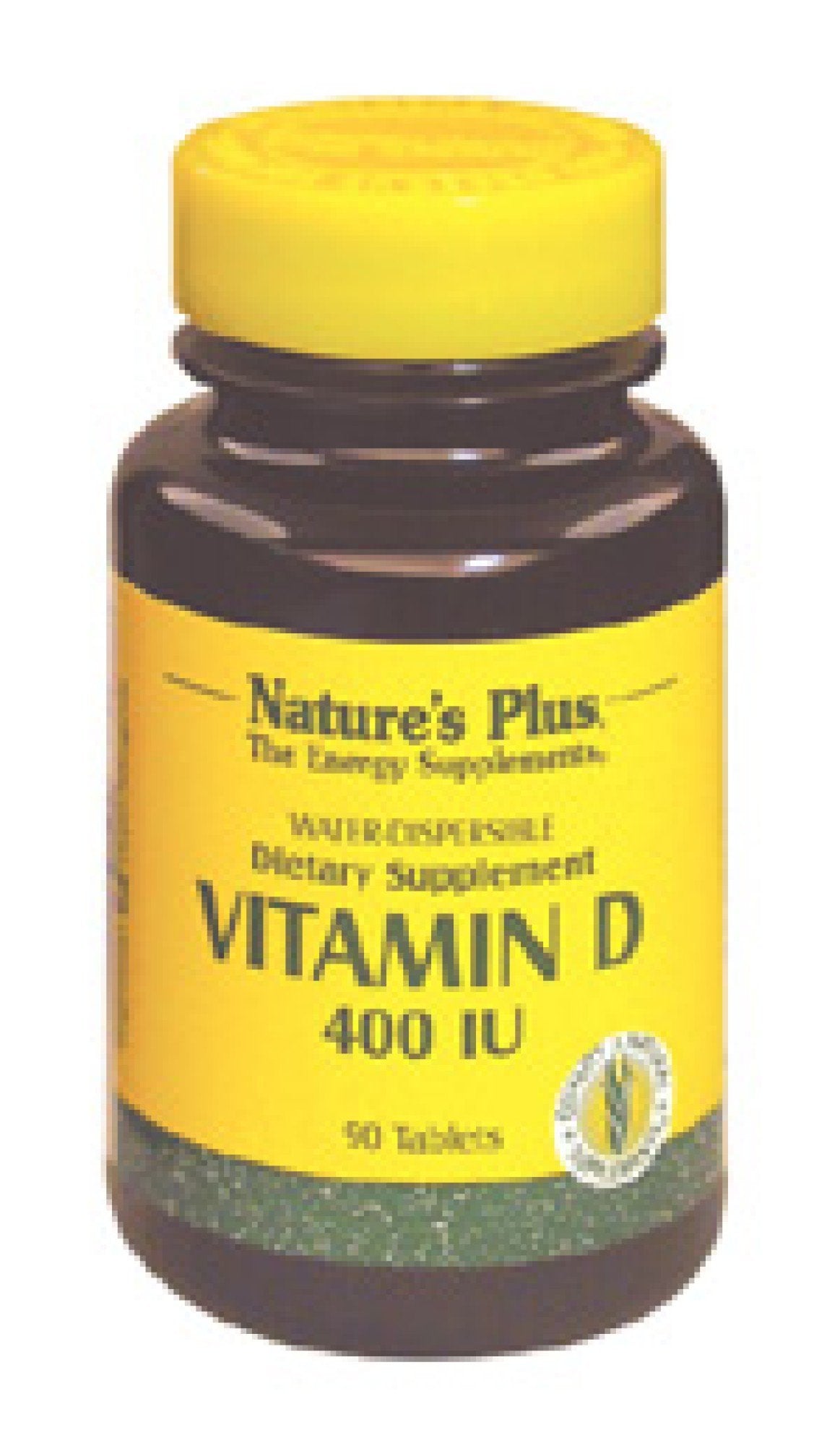 Nature&#39;s Plus Vitamin D (Water Dispersable) 400 IU 90 Tablet