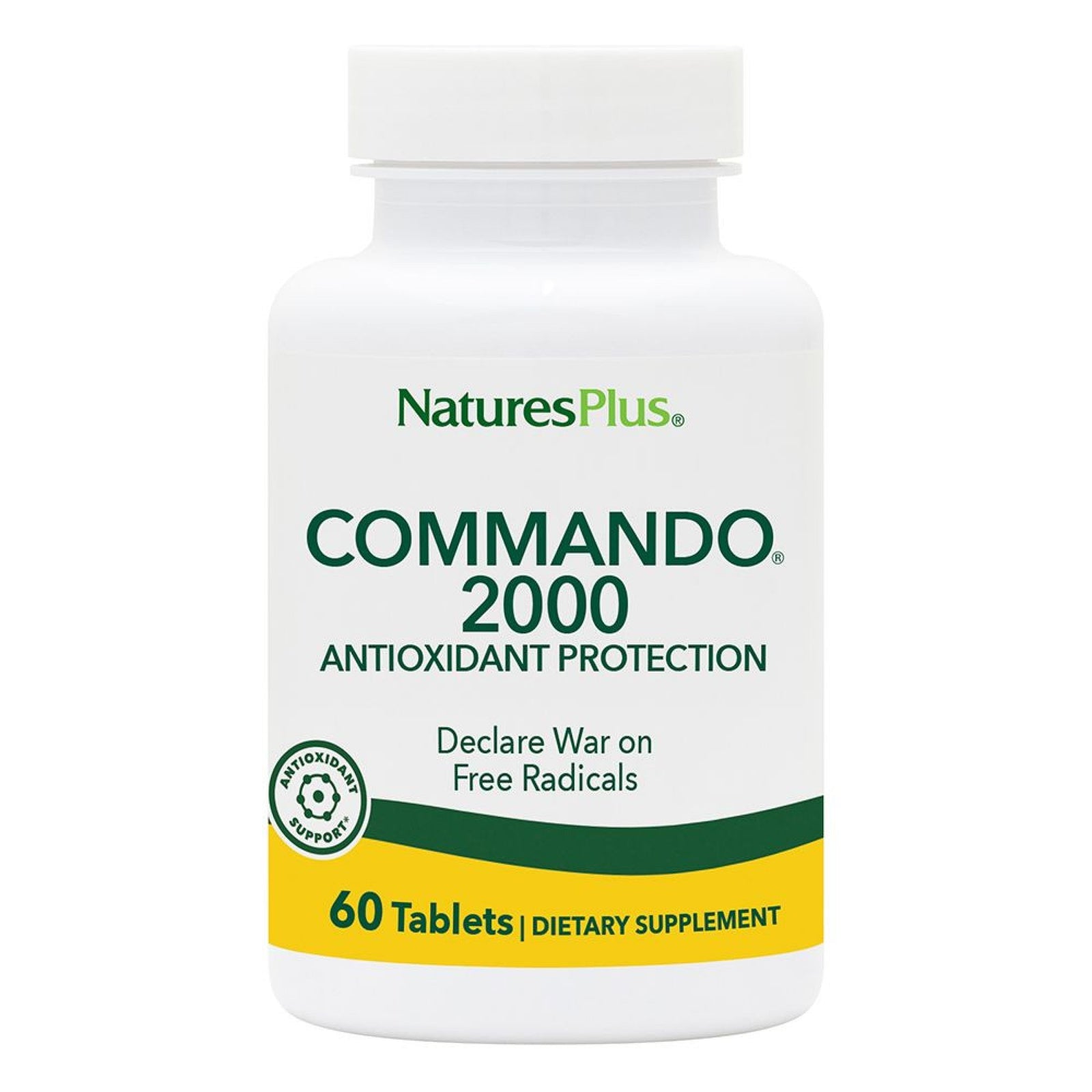 Nature's Plus Commando 2000 Antioxidant Protection 60 Tablet