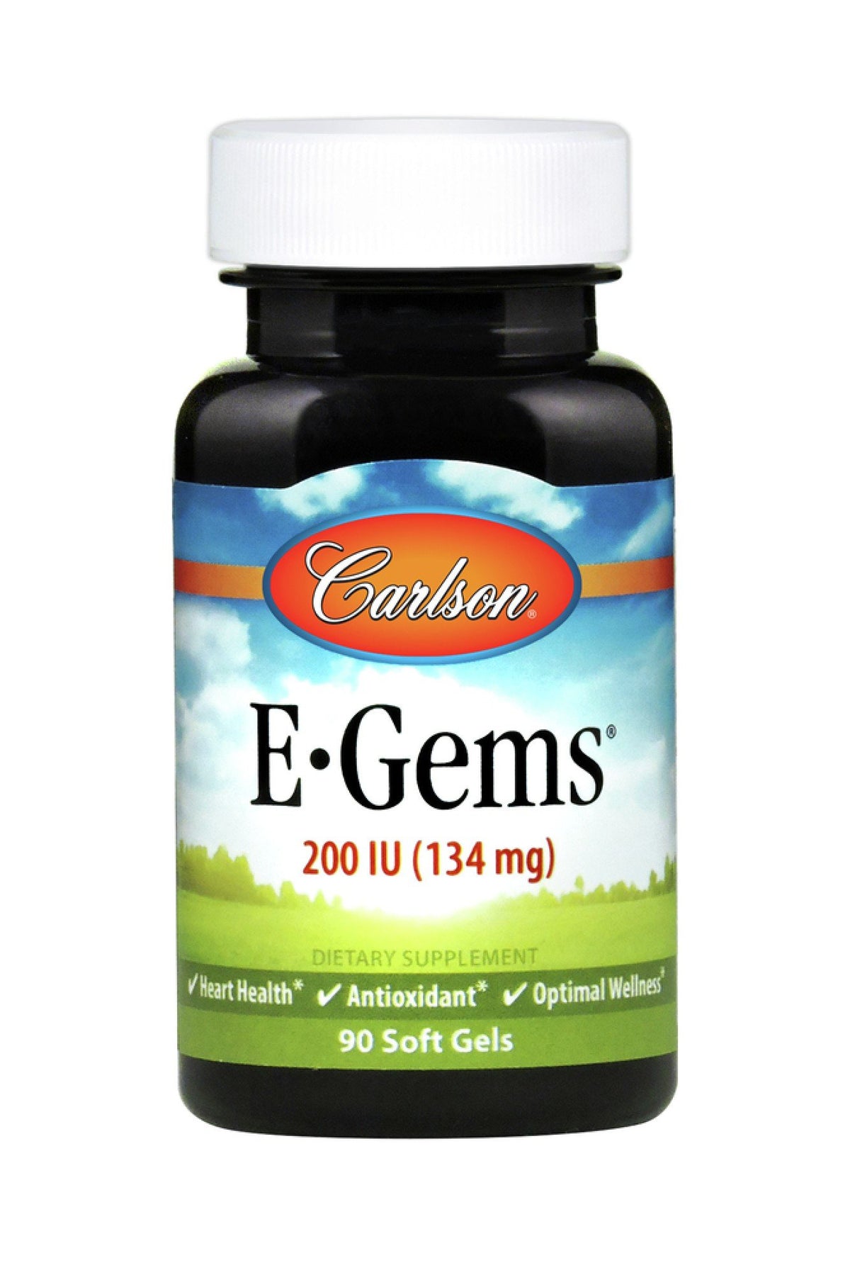 Carlson Laboratories E Gems 200 IU 90 Softgel
