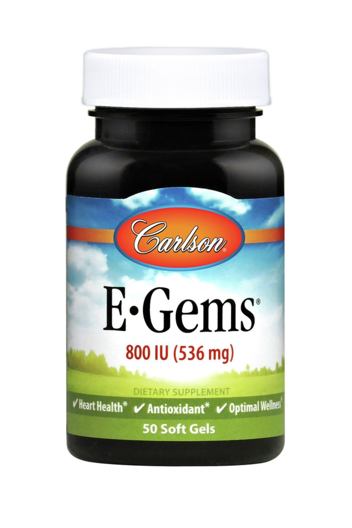 Carlson Laboratories E Gems 800 IU 50 Softgel