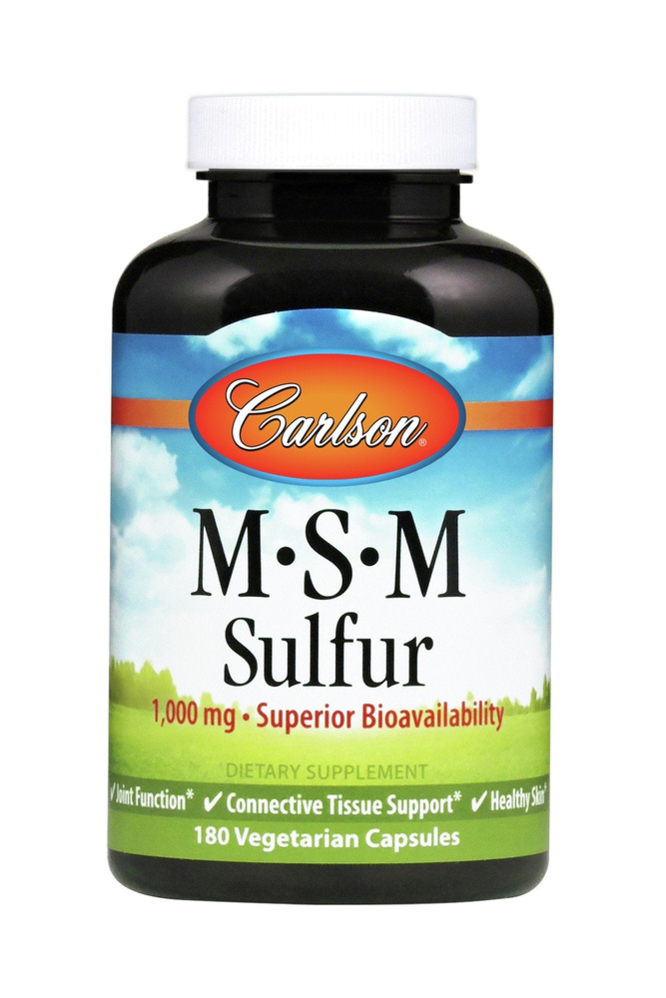 Carlson Laboratories MSM Sulfur 180 Capsule