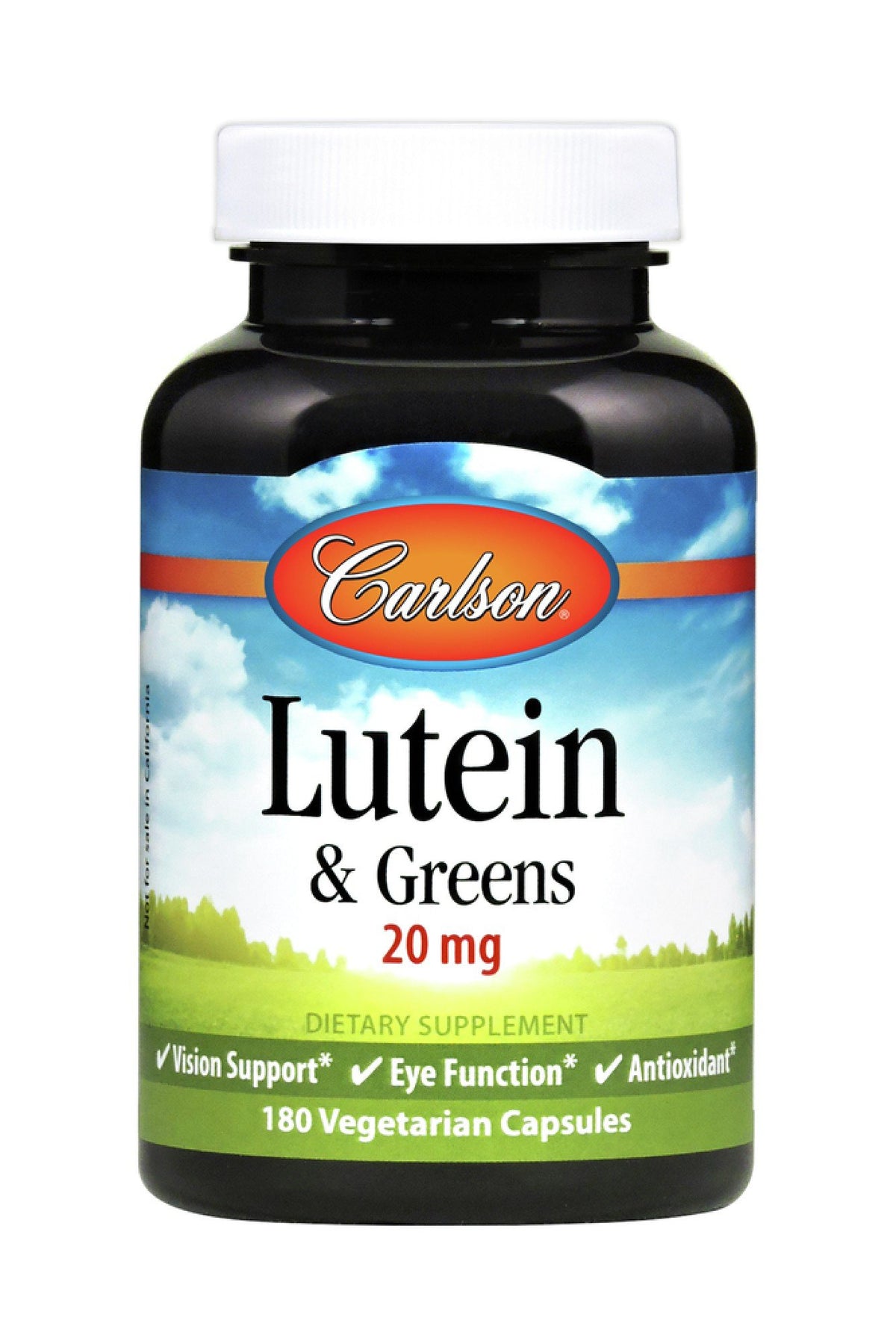 Carlson Laboratories Lutein &amp; Greens 180 Capsule