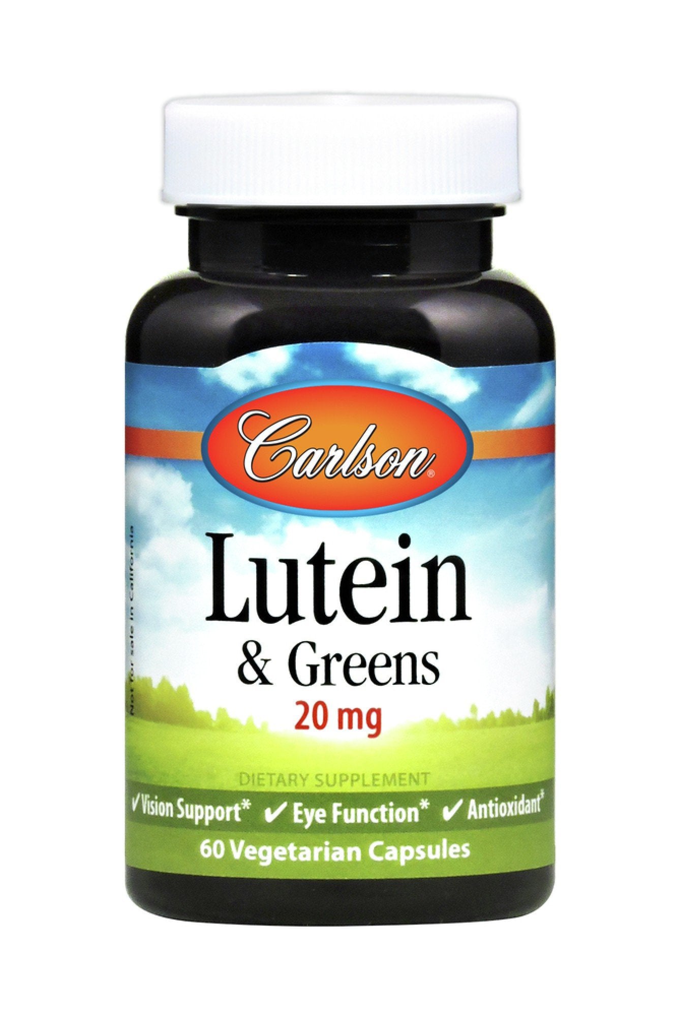 Carlson Laboratories Lutein & Greens 60 Capsule